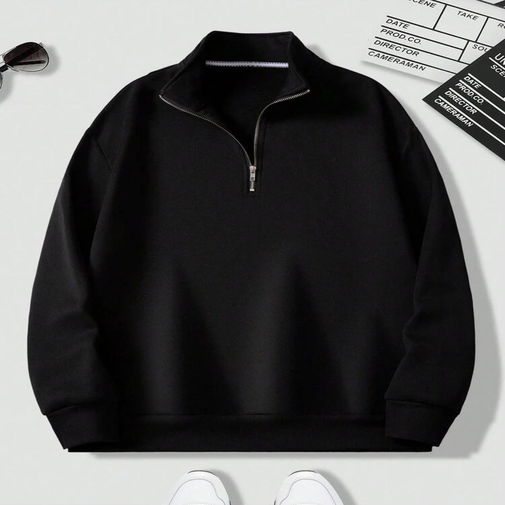 Classico Black Quarter Zip