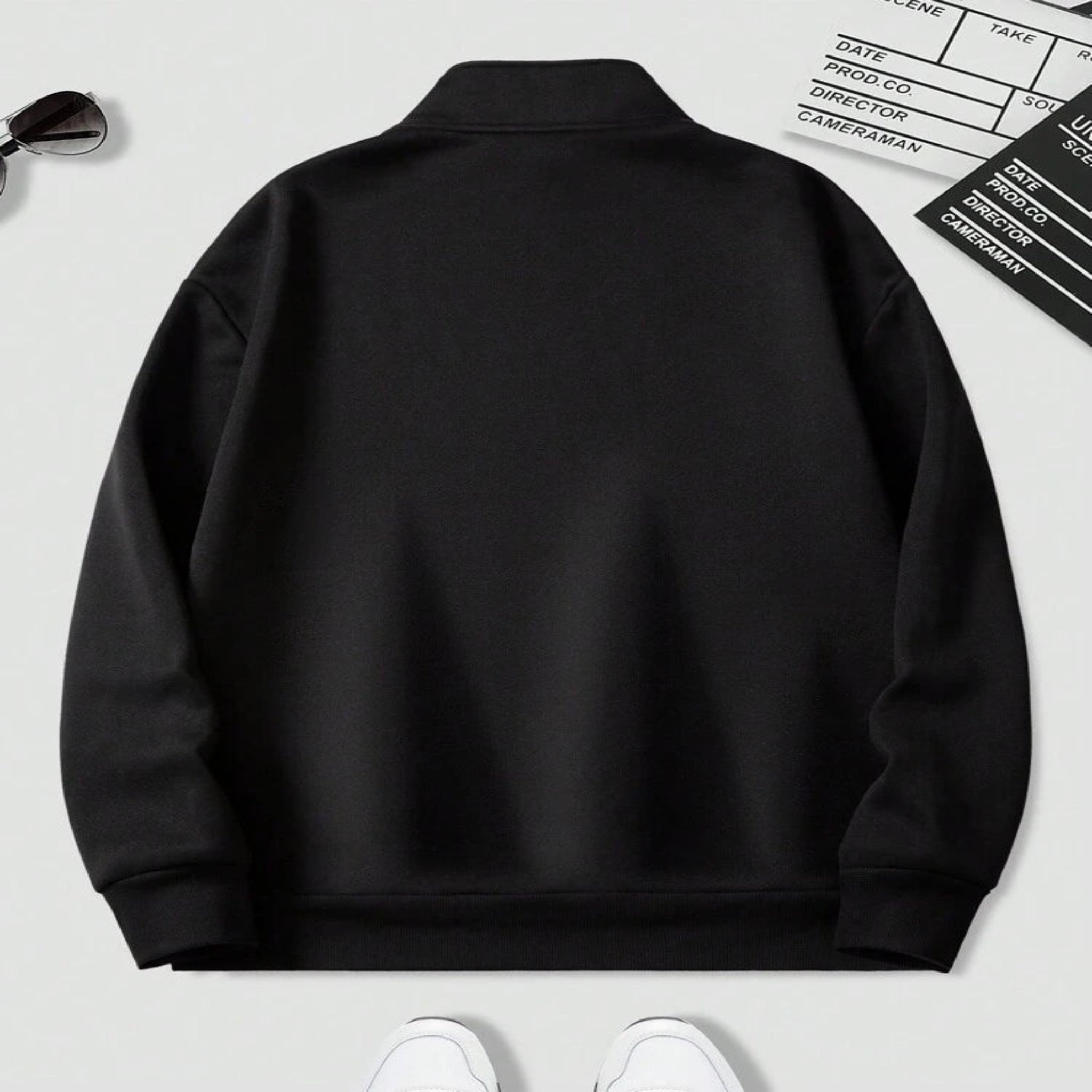 Classico Black Quarter Zip
